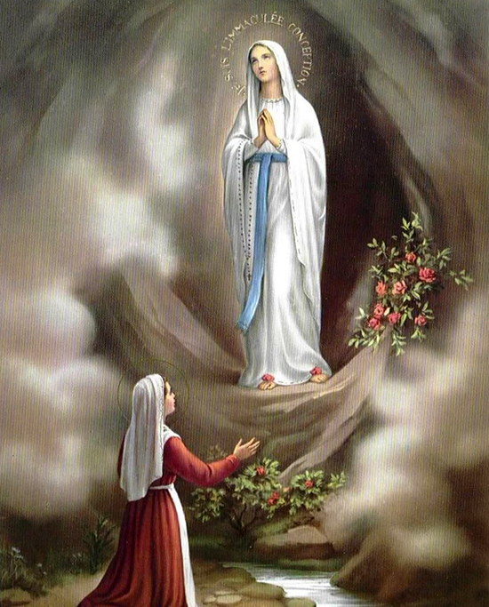 Álbumes 92+ Foto Oracion A La Virgen De Lourdes Por La Salud Mirada Tensa